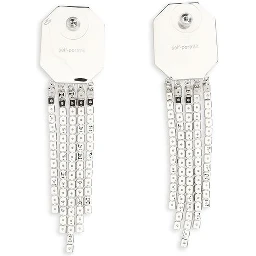 Silver Brass Earrings