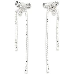 Silver Brass Earrings