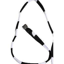 Black White Zebra Bikini Top Bottom Swimwear
