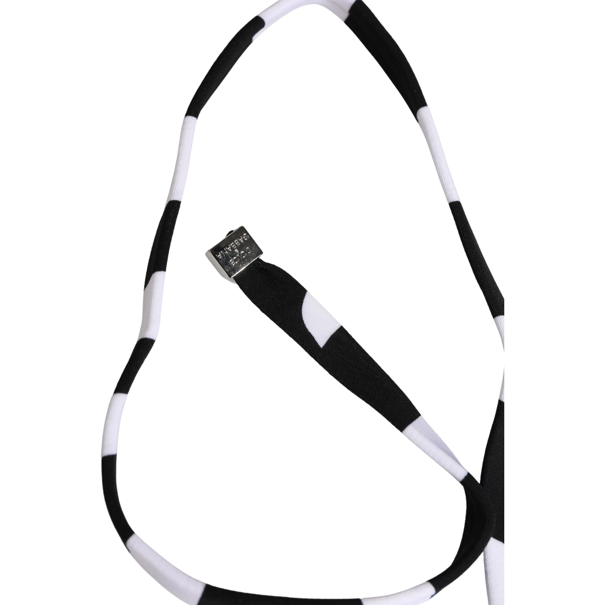 Black White Zebra Bikini Top Bottom Swimwear