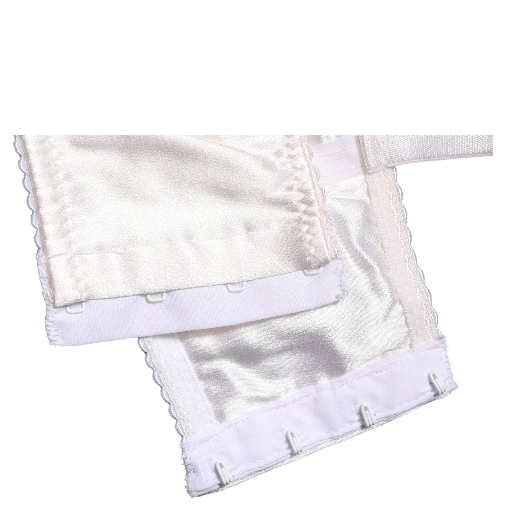 White Semi-Pad Underwire Balconette Bra Underwear