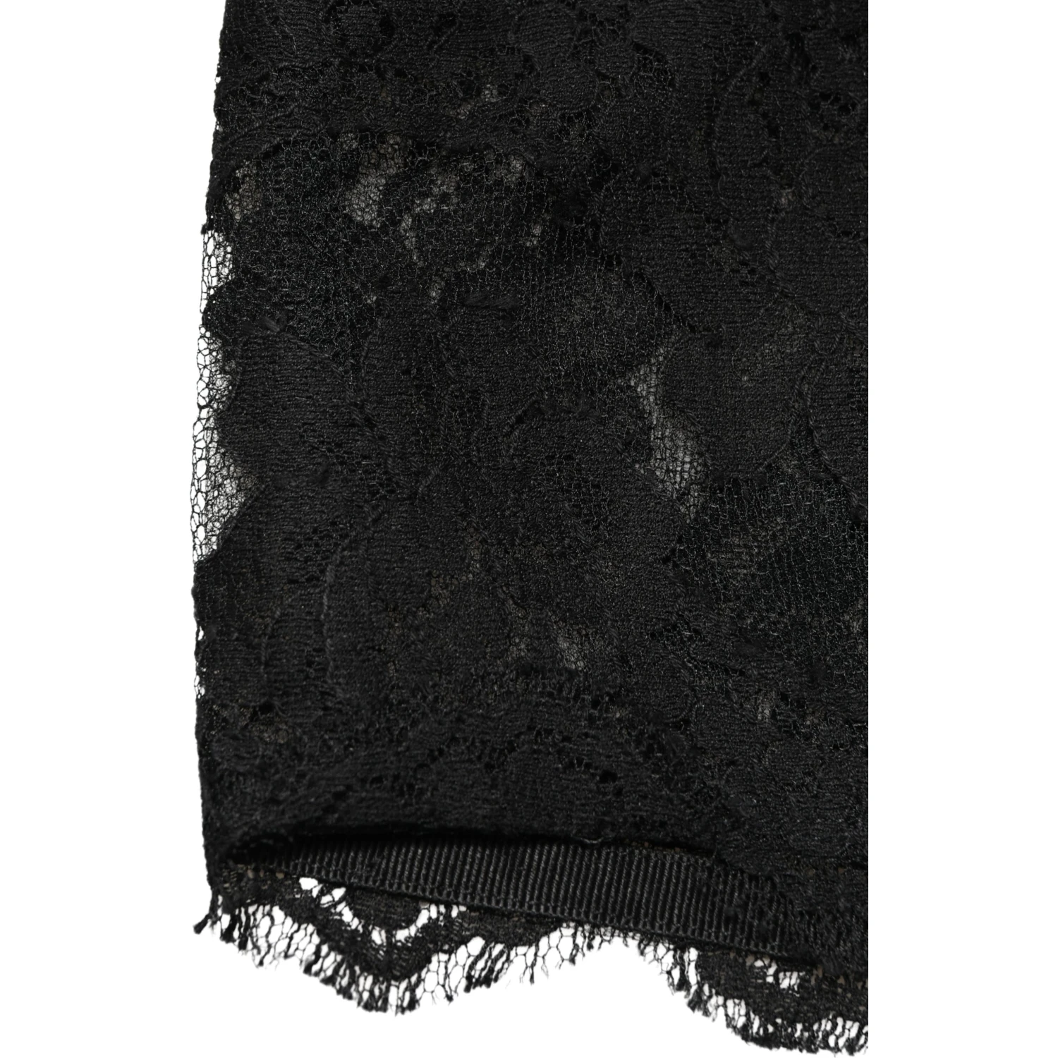 Black Lace Bandeau Bra Tube Top Underwear