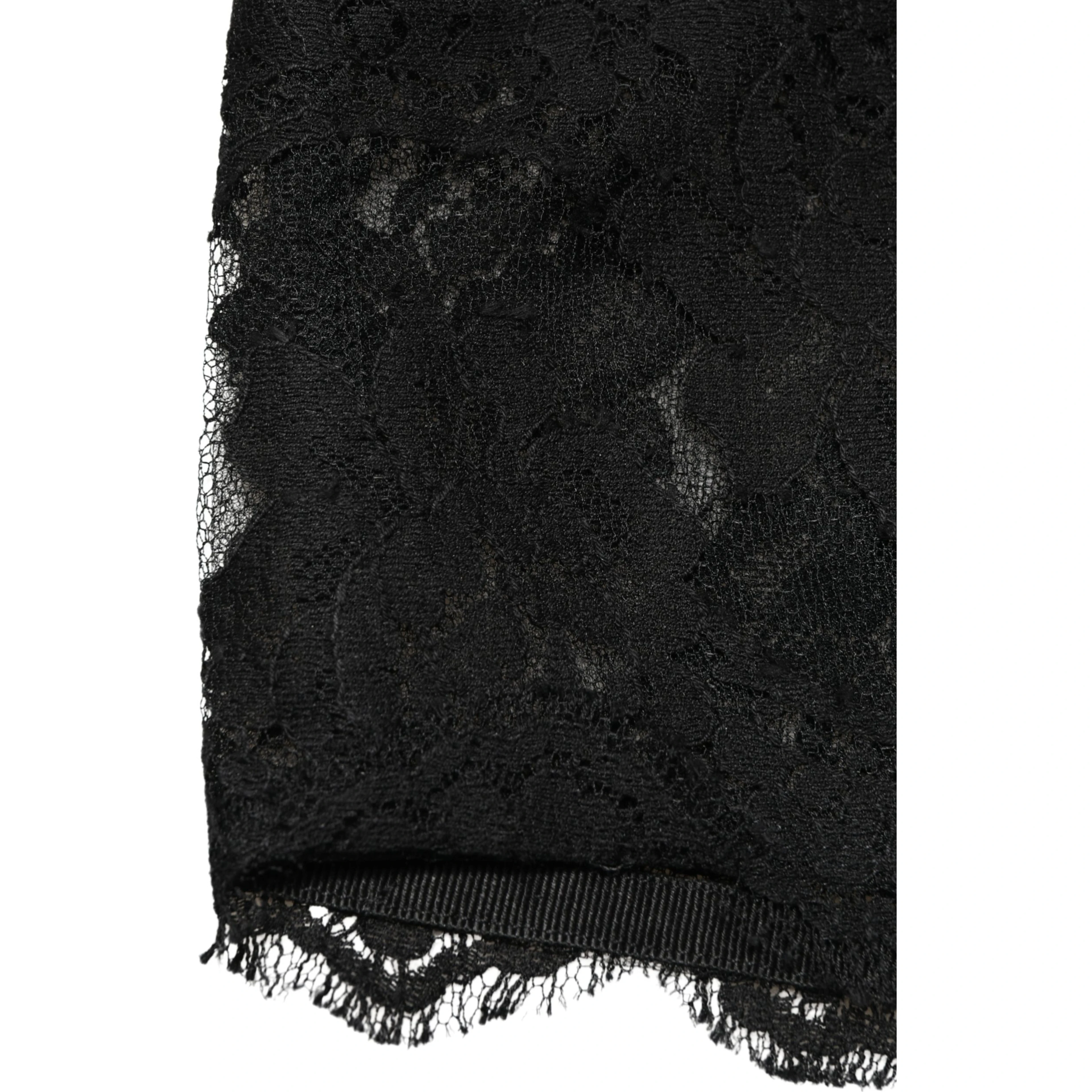 Black Lace Bandeau Bra Tube Top Underwear