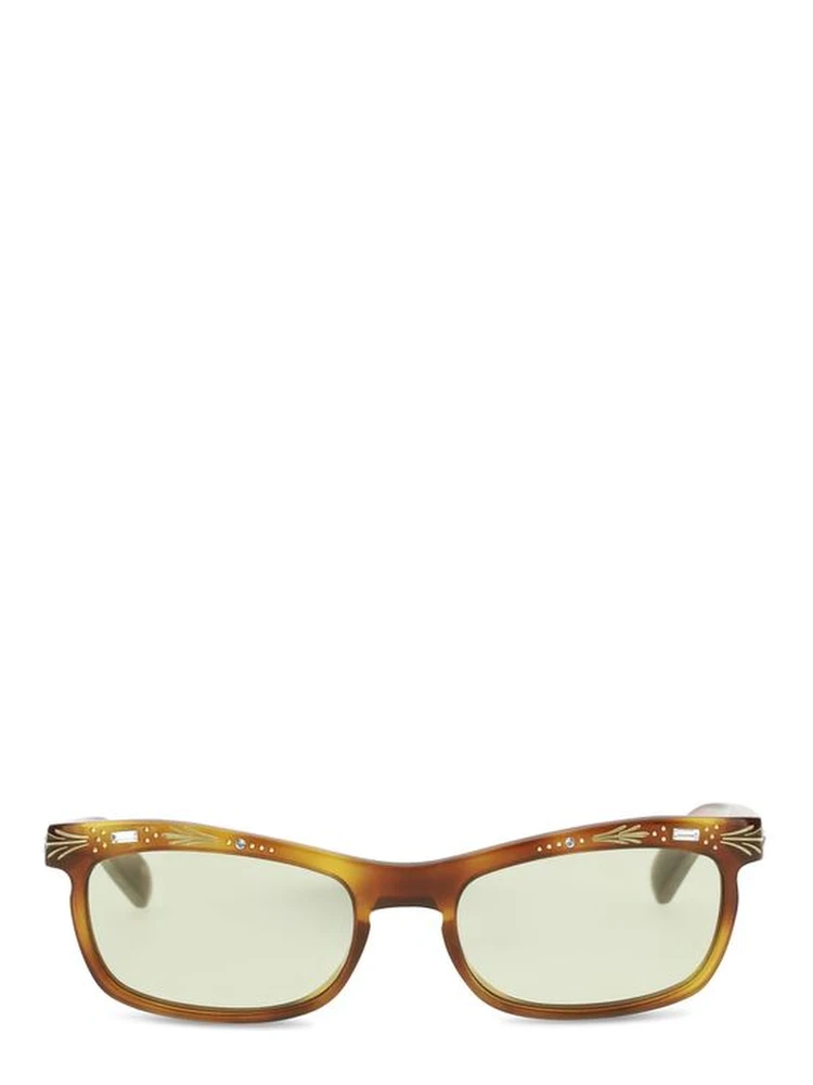 Brown Acetate Sunglasses