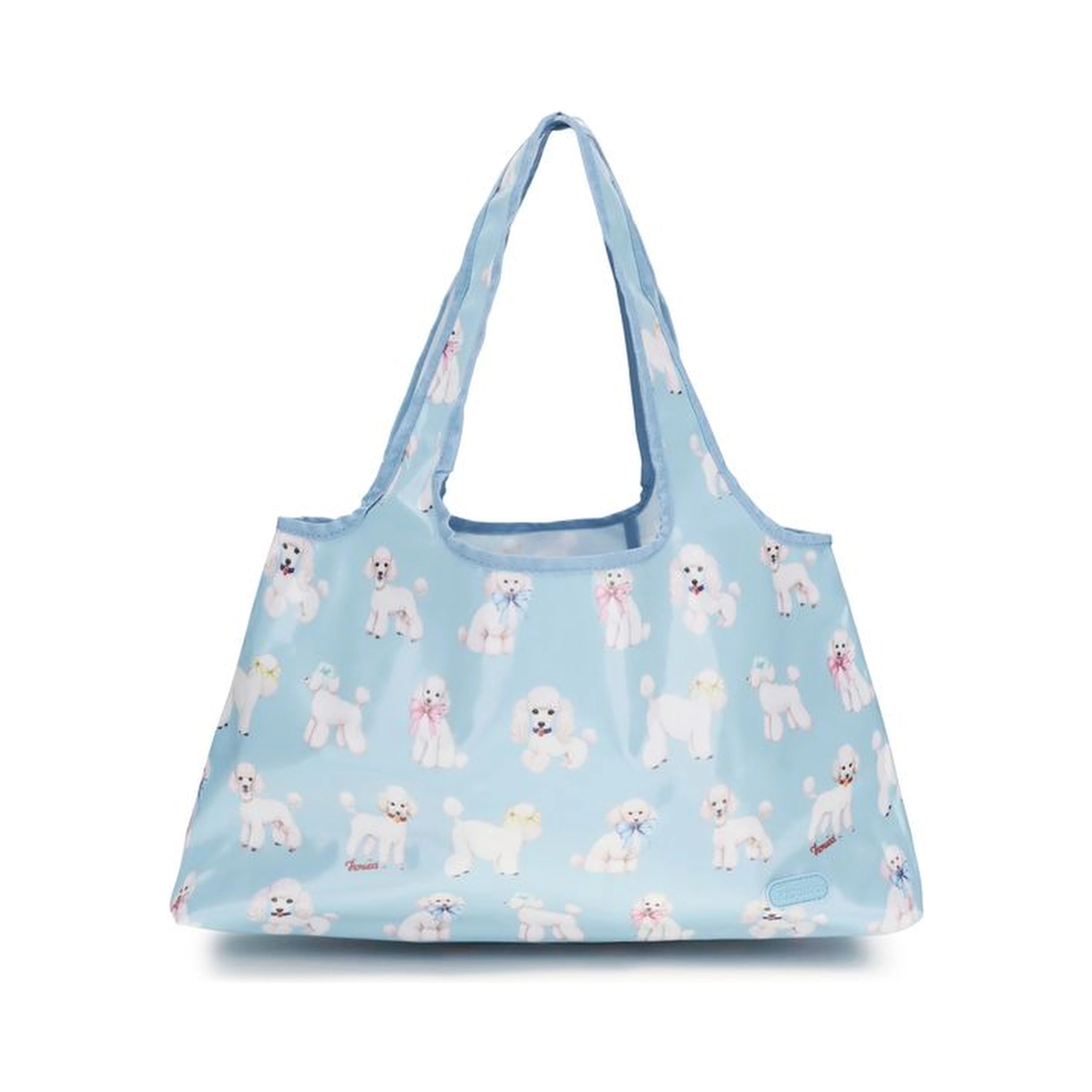 Blue Pvc Handbag