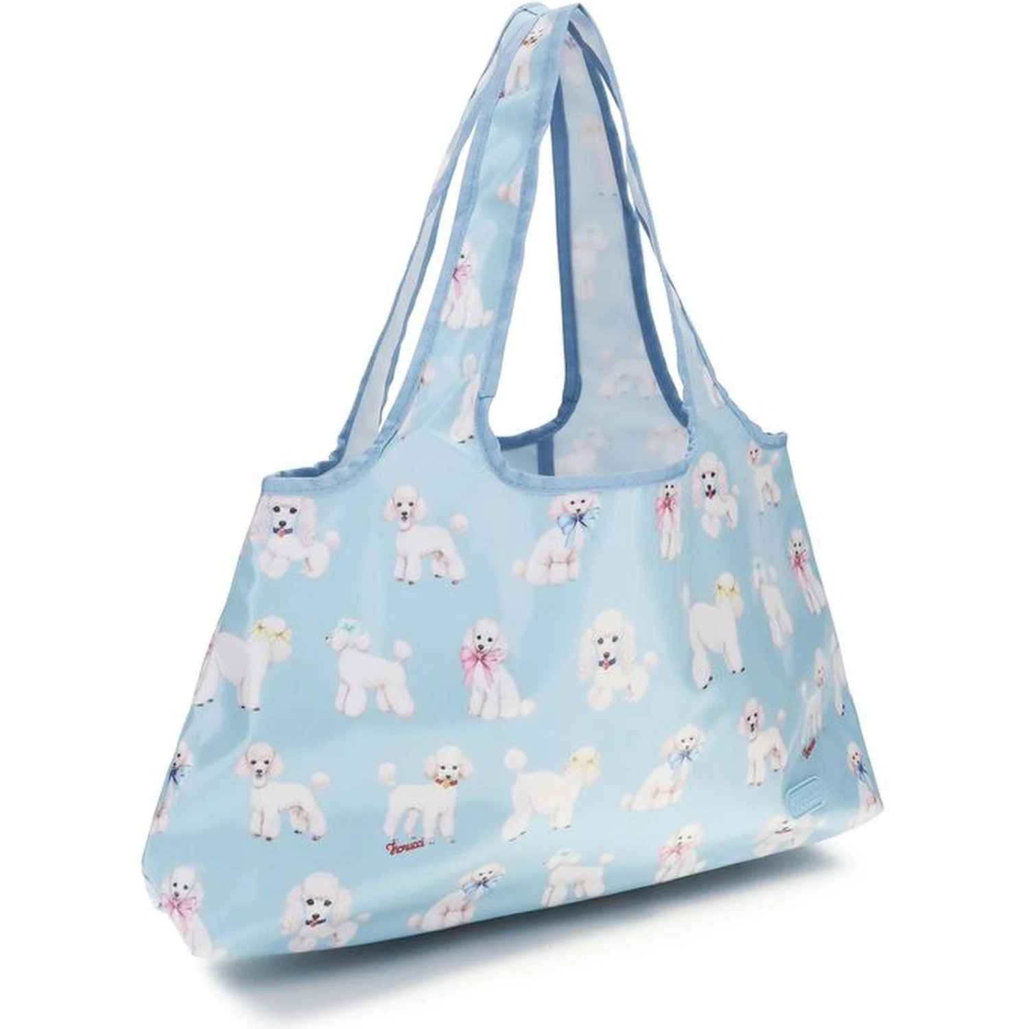 Blue Pvc Handbag