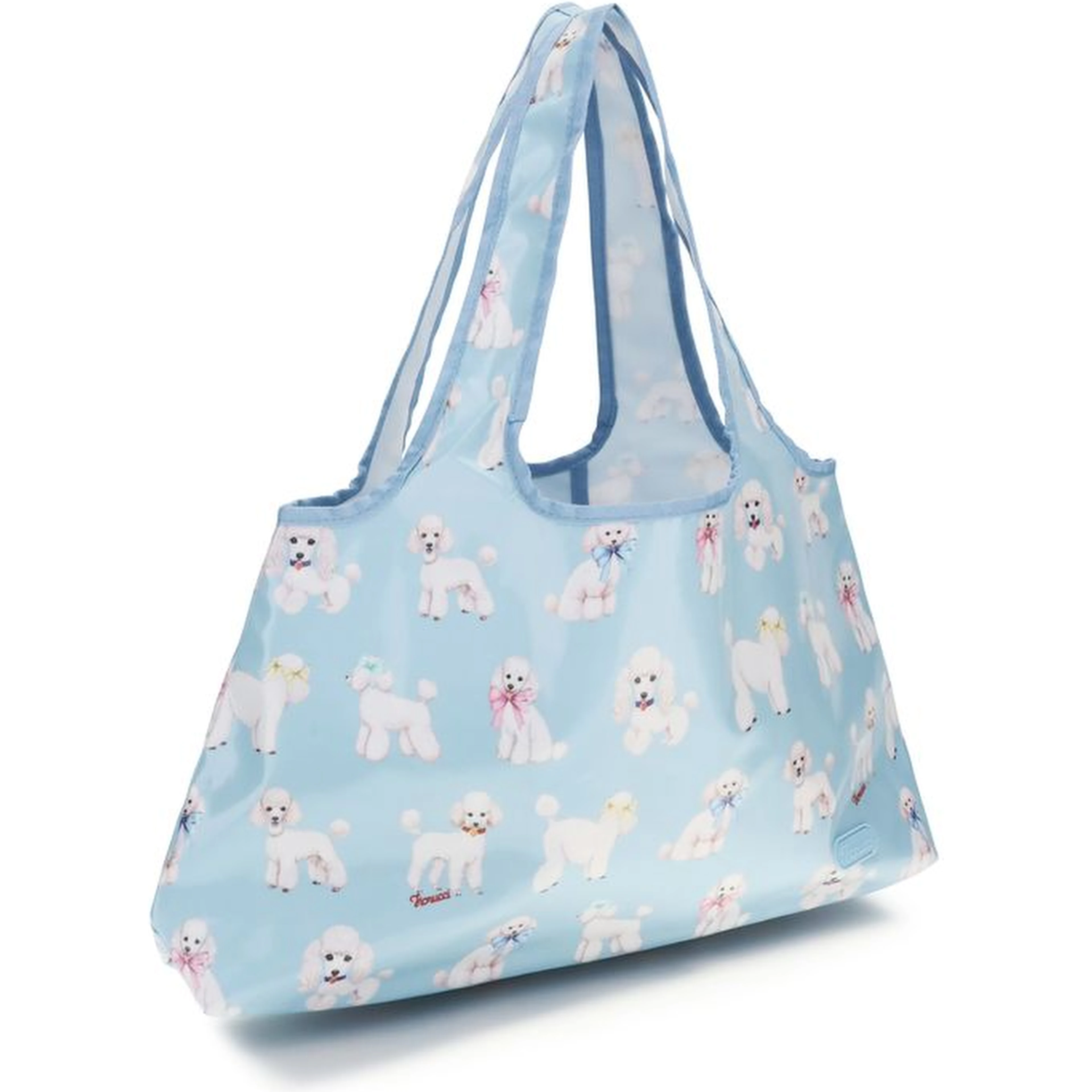 Blue Pvc Handbag