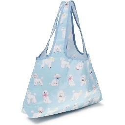 Blue Pvc Handbag