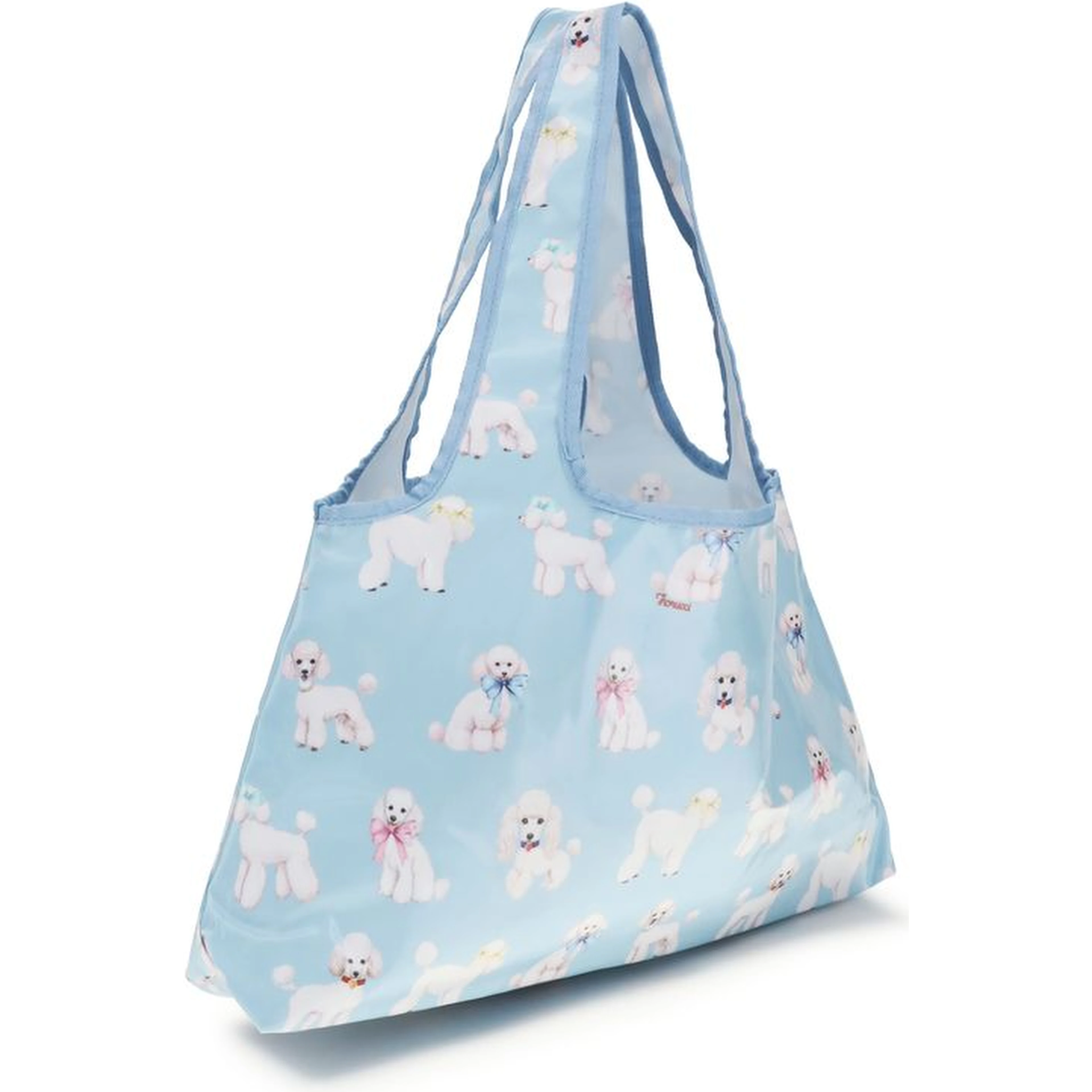 Blue Pvc Handbag