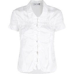 WRINKLE HALF SLEEVE SHIRT