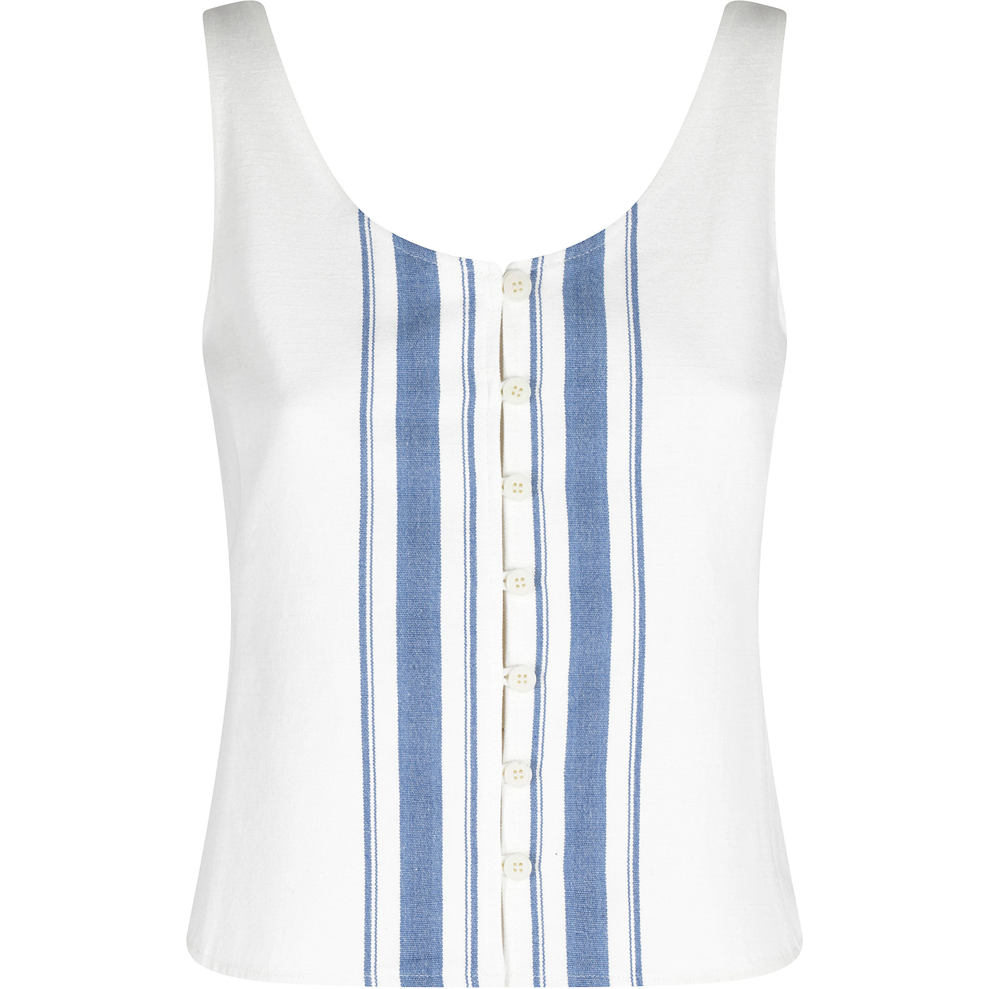 STRIPE SLEEVELESS TOP