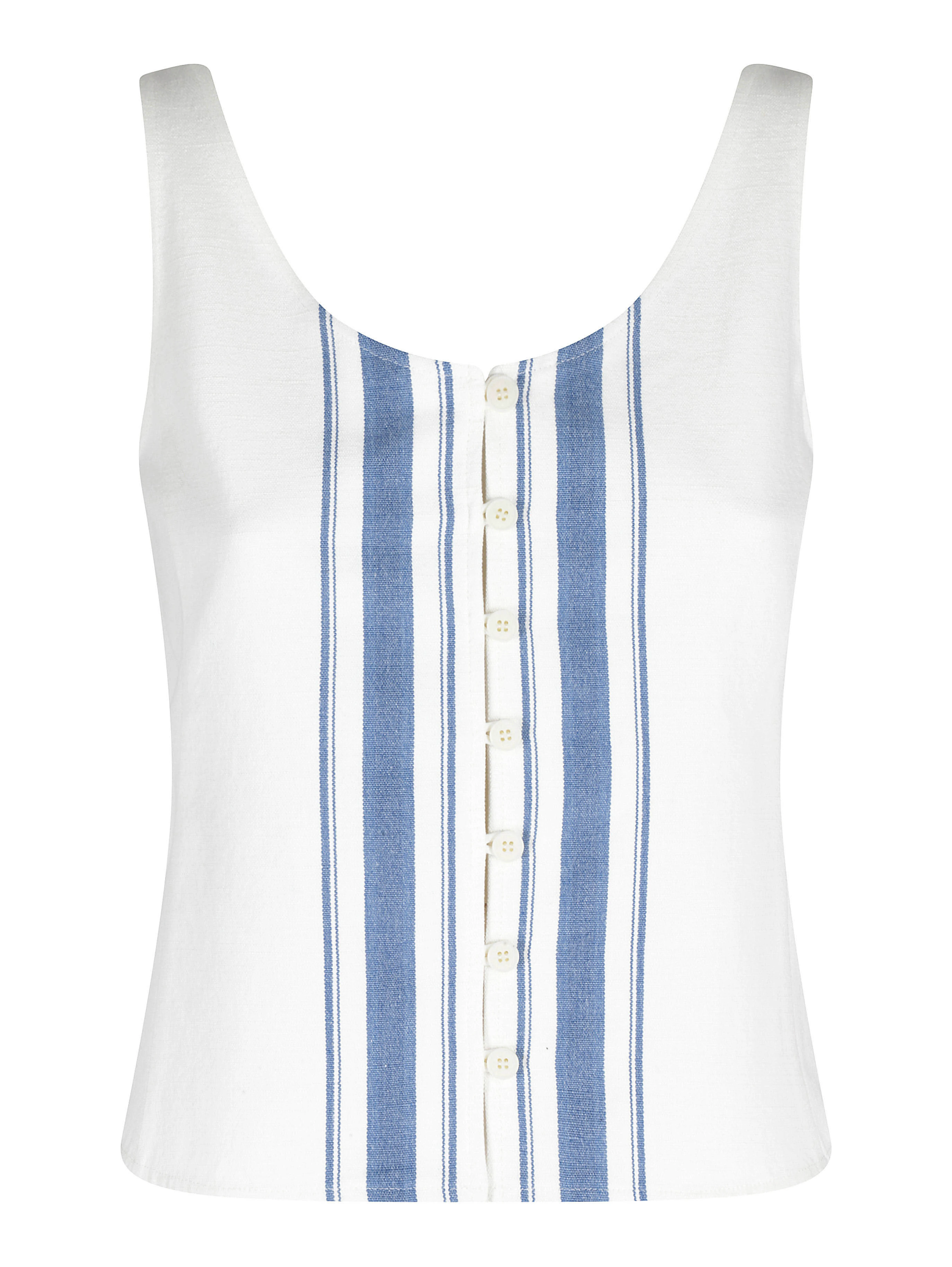 STRIPE SLEEVELESS TOP