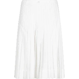 PLEATED MIDI SKIRT