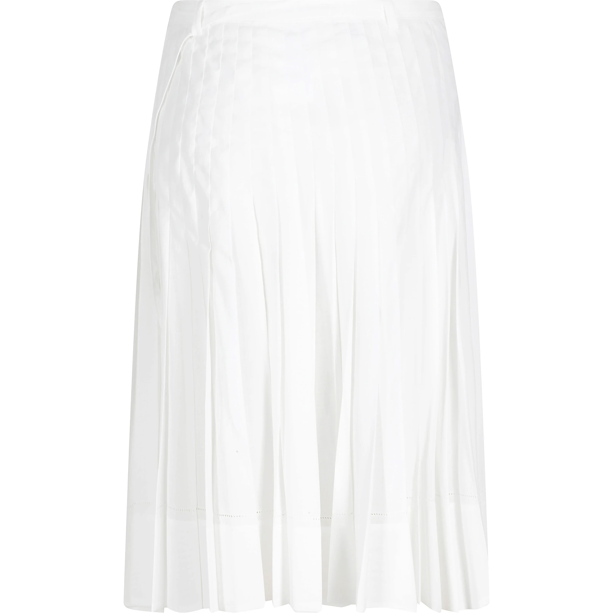 PLEATED MIDI SKIRT