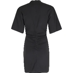 GATHERED T-SHIRT DRESS