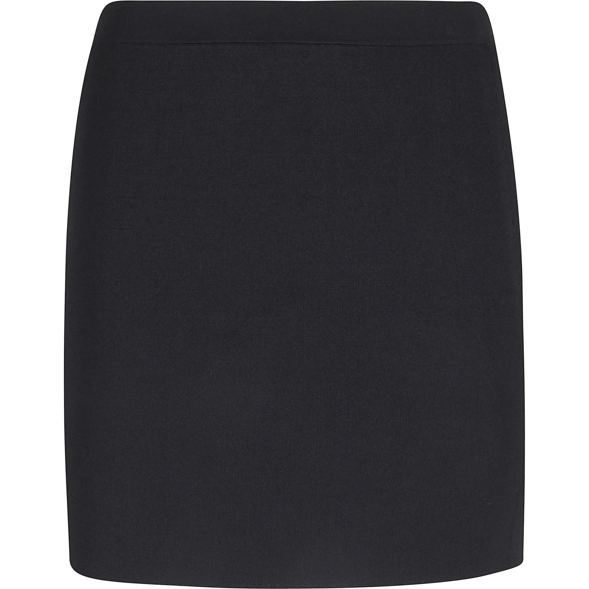 MINI SKIRT JACQUARD LOGO SLIT