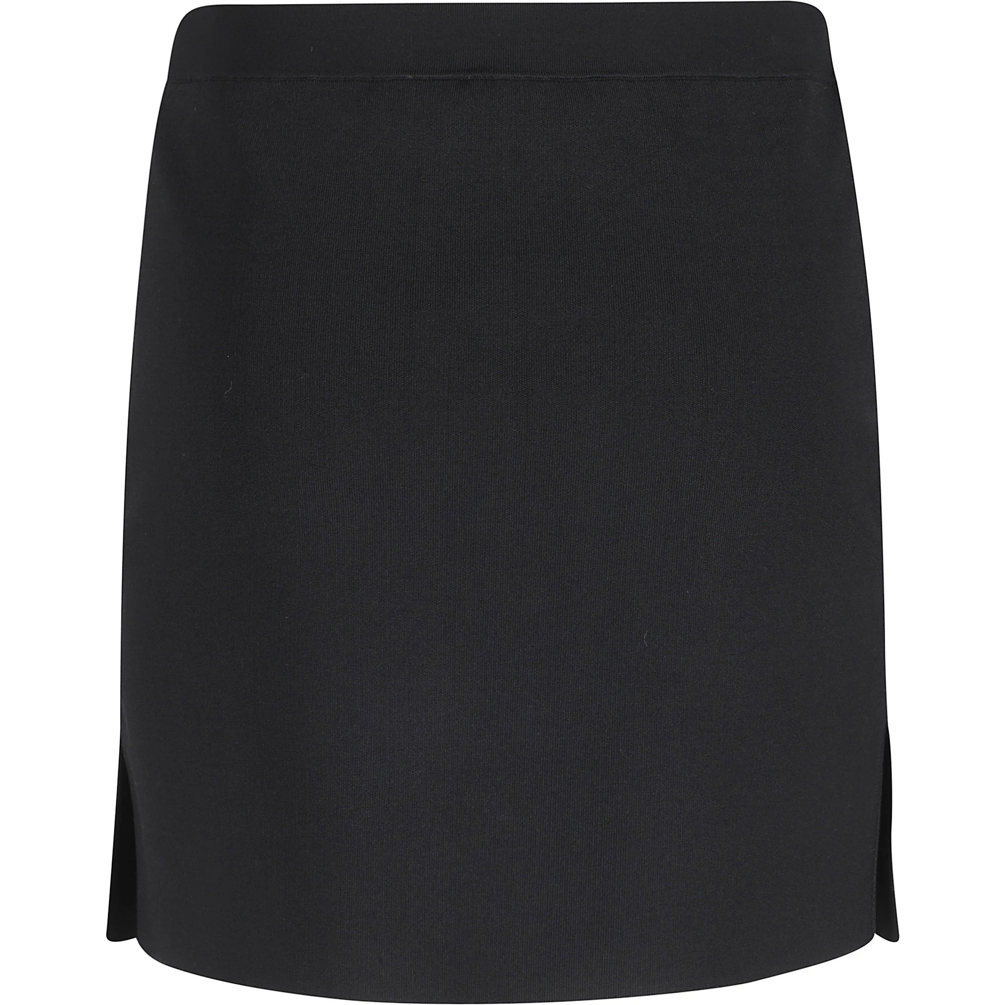 MINI SKIRT JACQUARD LOGO SLIT
