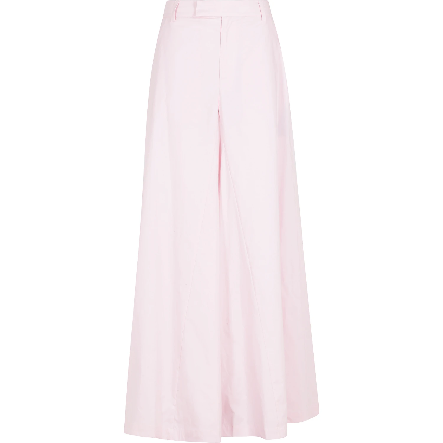 PANTALONE 5 TASCHE WIDE IN POPELINE