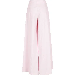 PANTALONE 5 TASCHE WIDE IN POPELINE