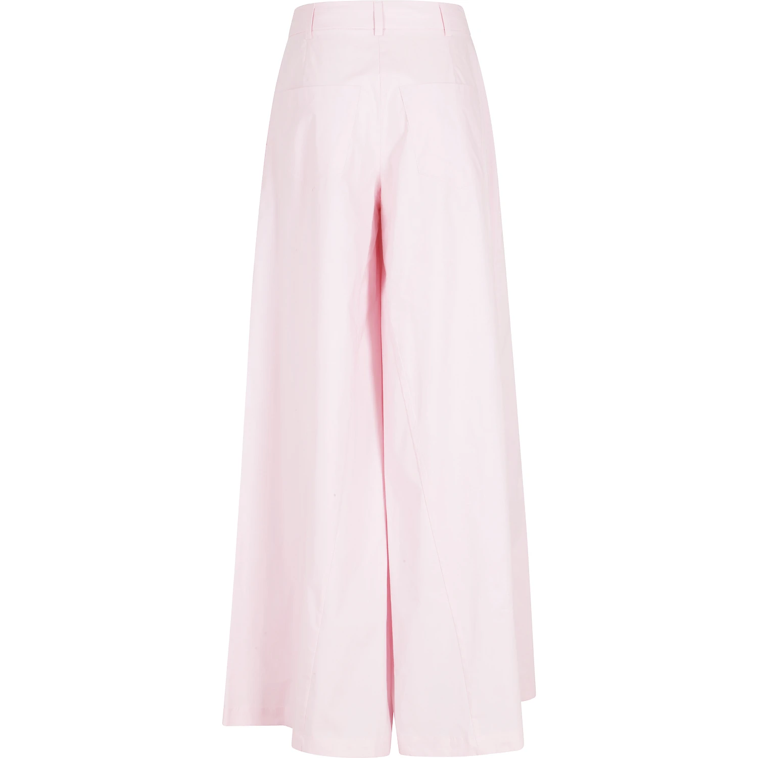 PANTALONE 5 TASCHE WIDE IN POPELINE