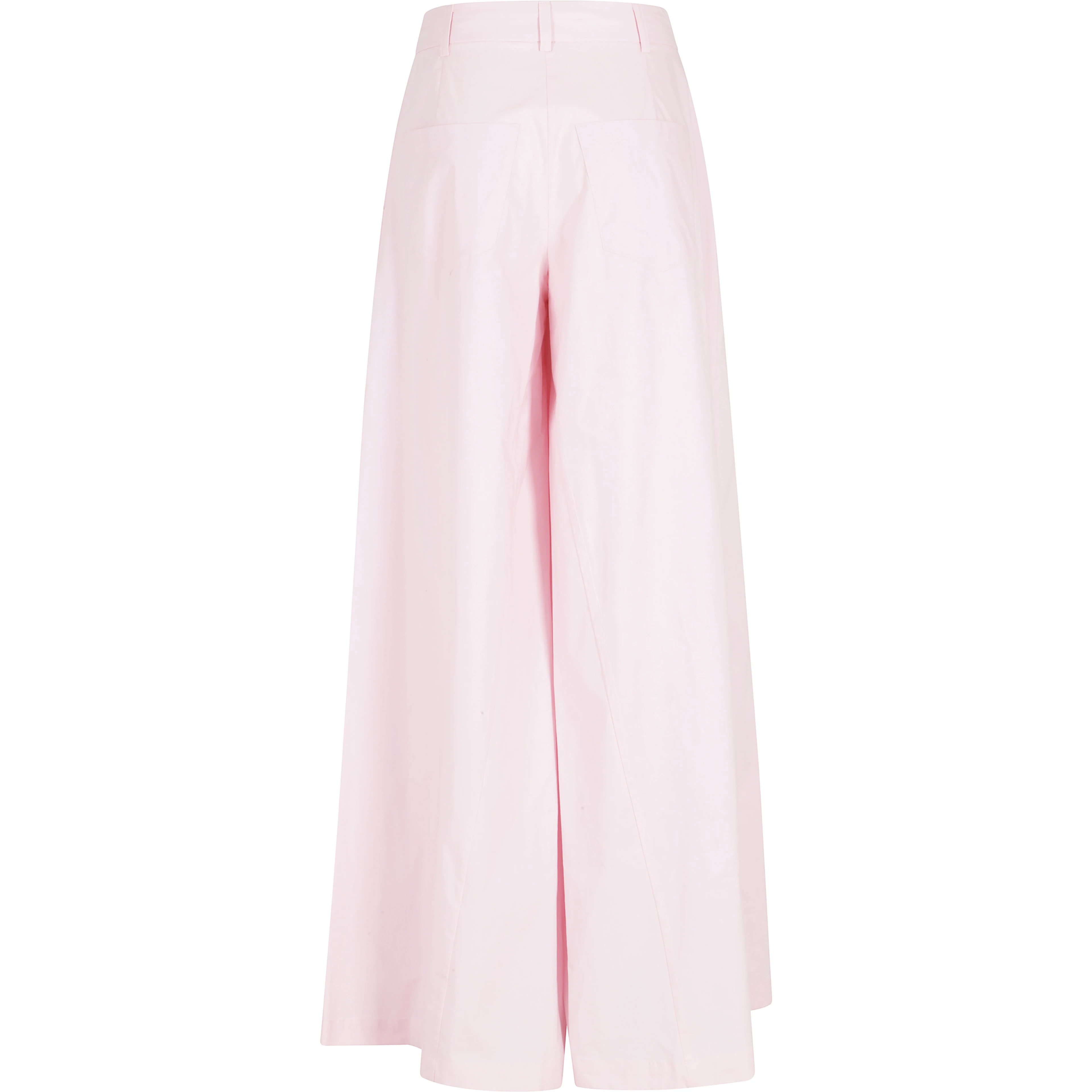 PANTALONE 5 TASCHE WIDE IN POPELINE