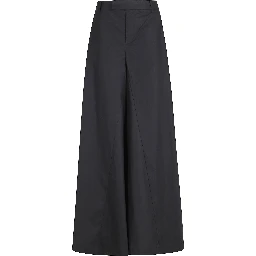 PANTALONE 5 TASCHE WIDE IN POPELINE