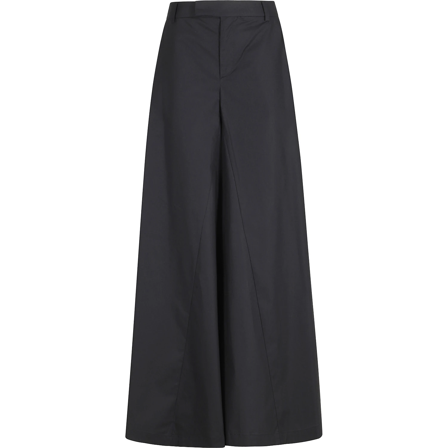 PANTALONE 5 TASCHE WIDE IN POPELINE