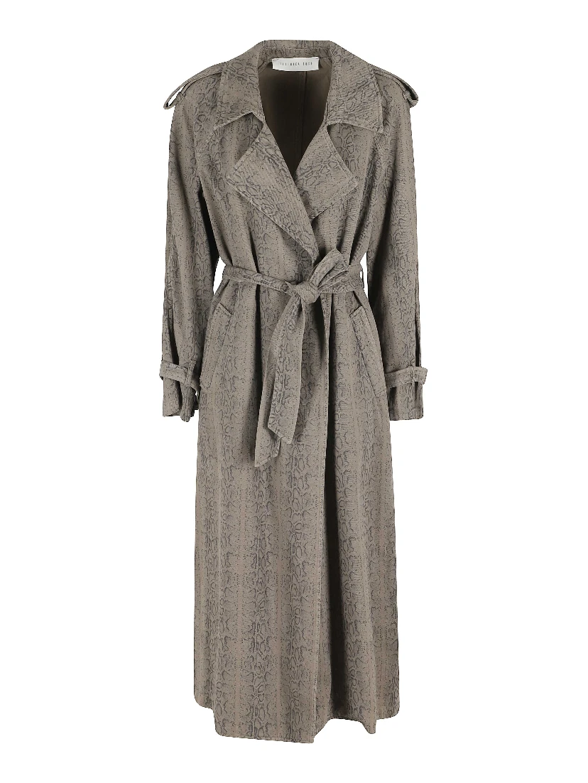 TRENCH DENIM PITONATO