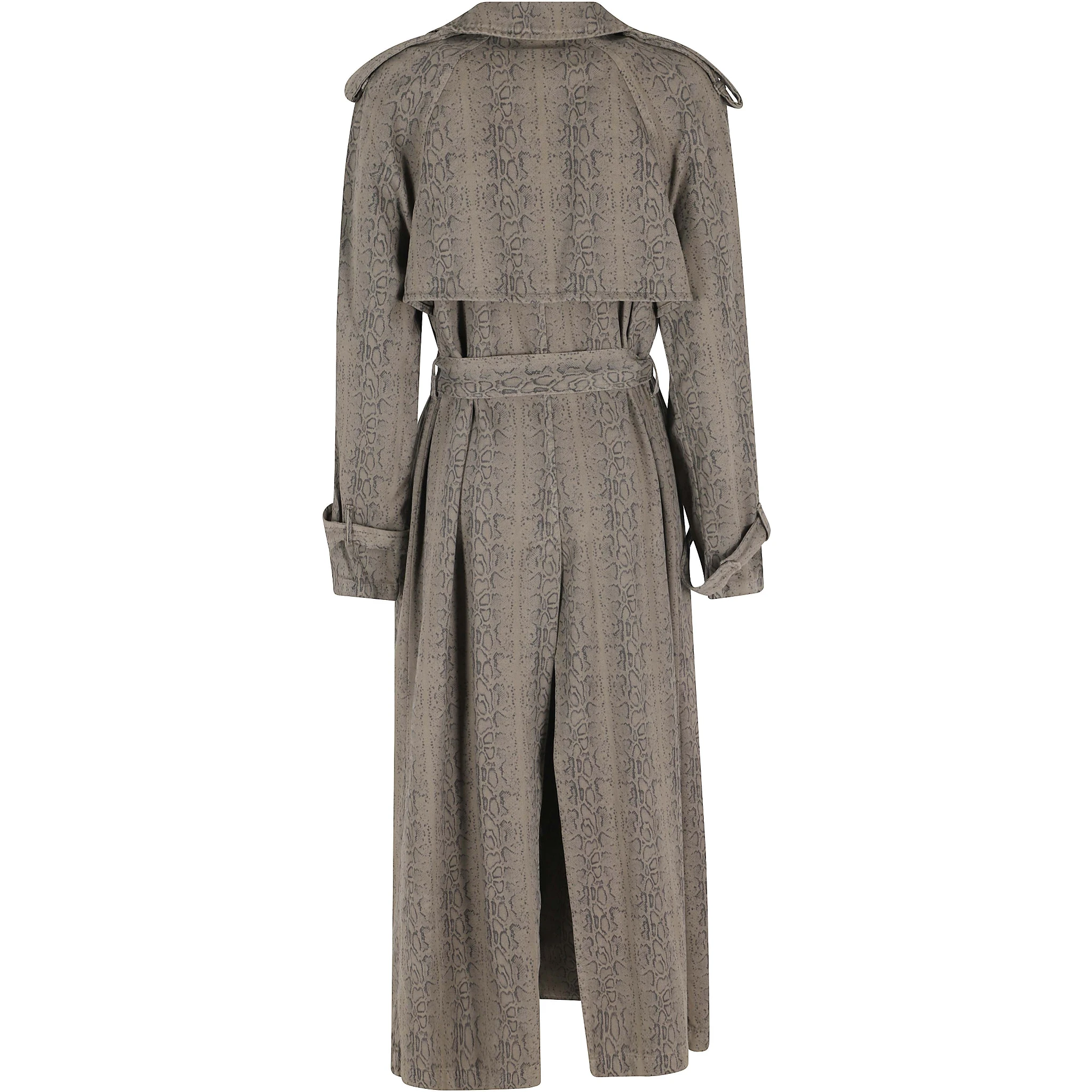 TRENCH DENIM PITONATO