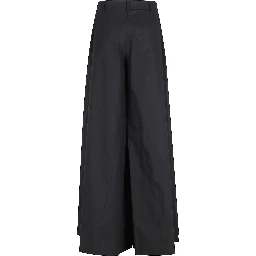 PANTALONE 5 TASCHE WIDE IN POPELINE