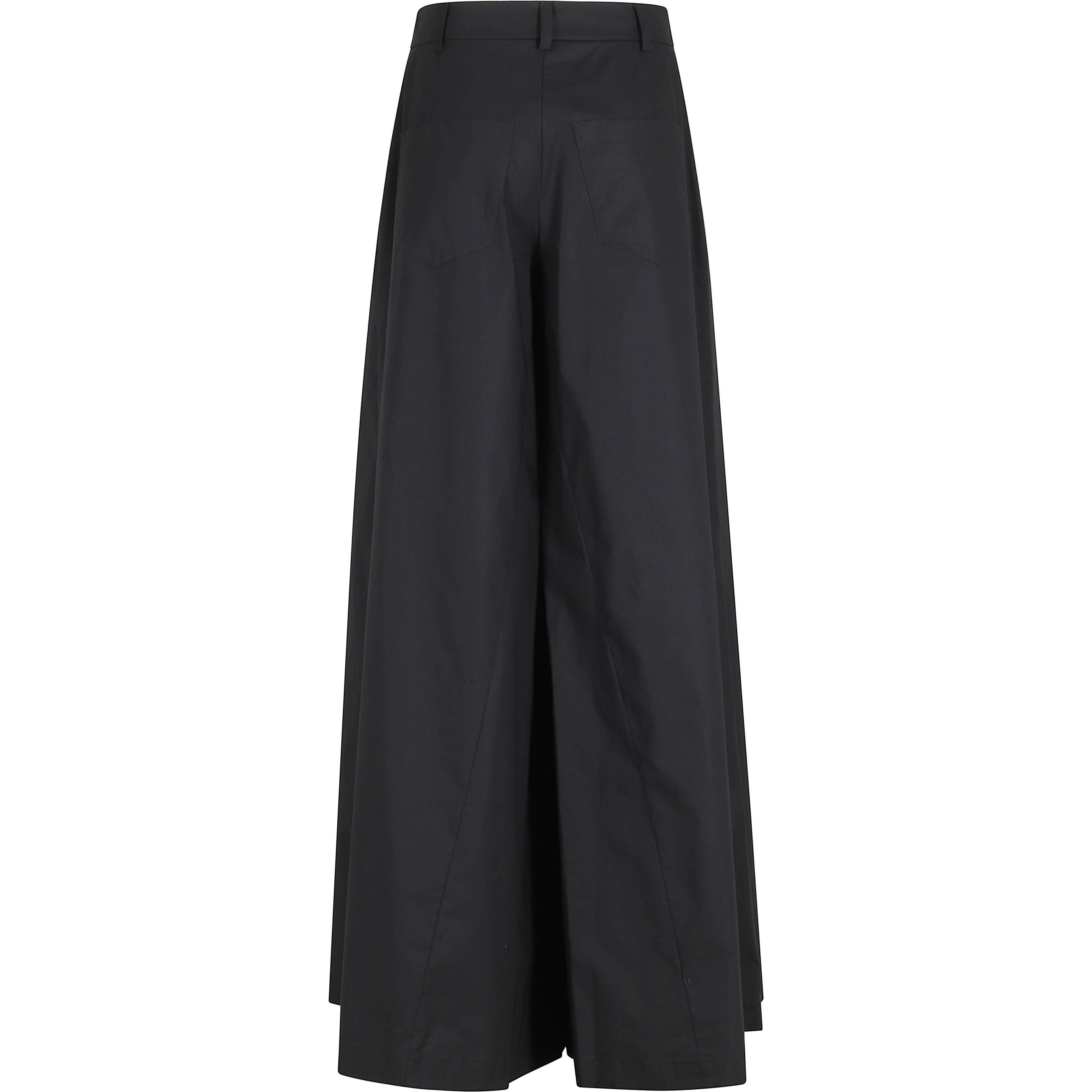 PANTALONE 5 TASCHE WIDE IN POPELINE