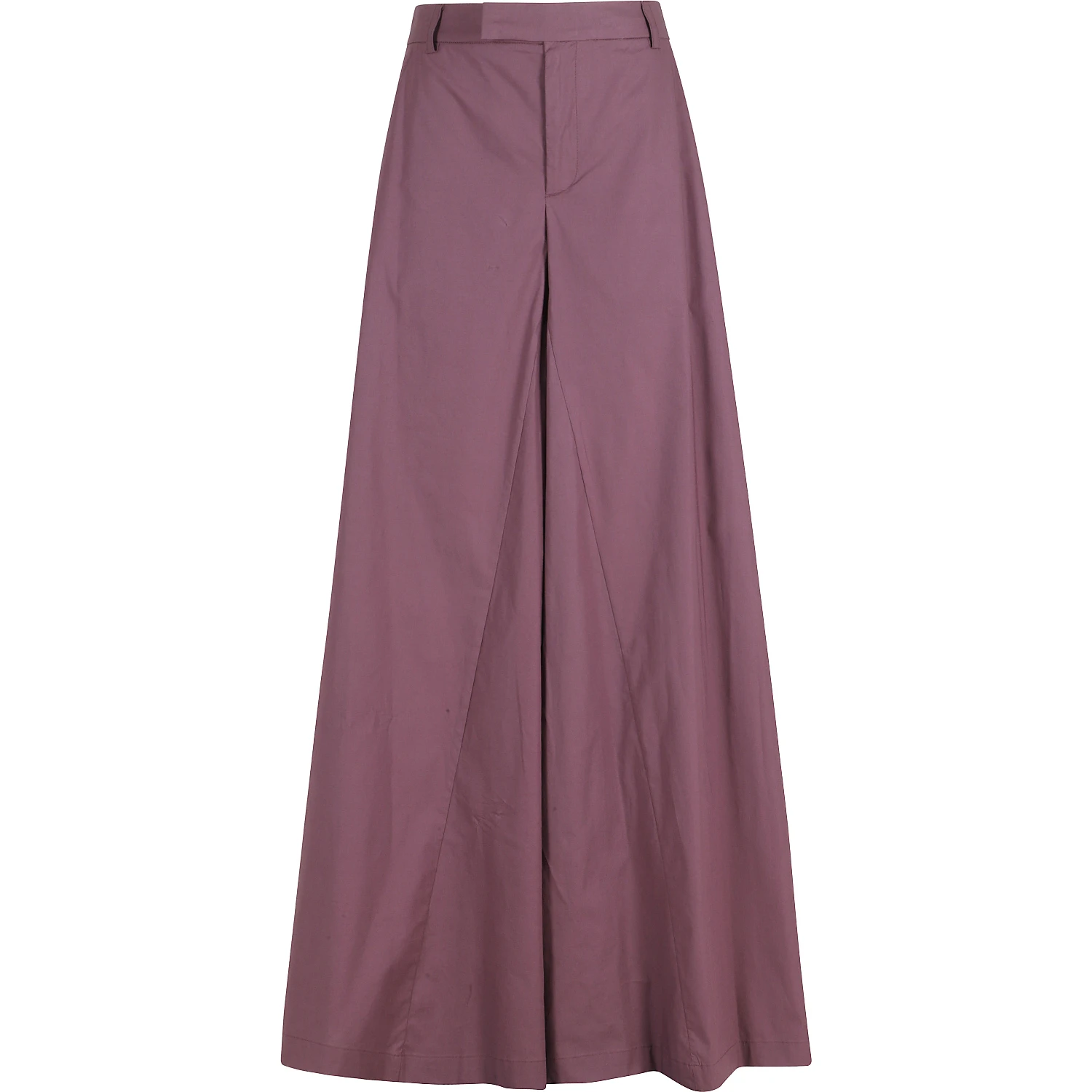 PANTALONE 5 TASCHE WIDE IN POPELINE