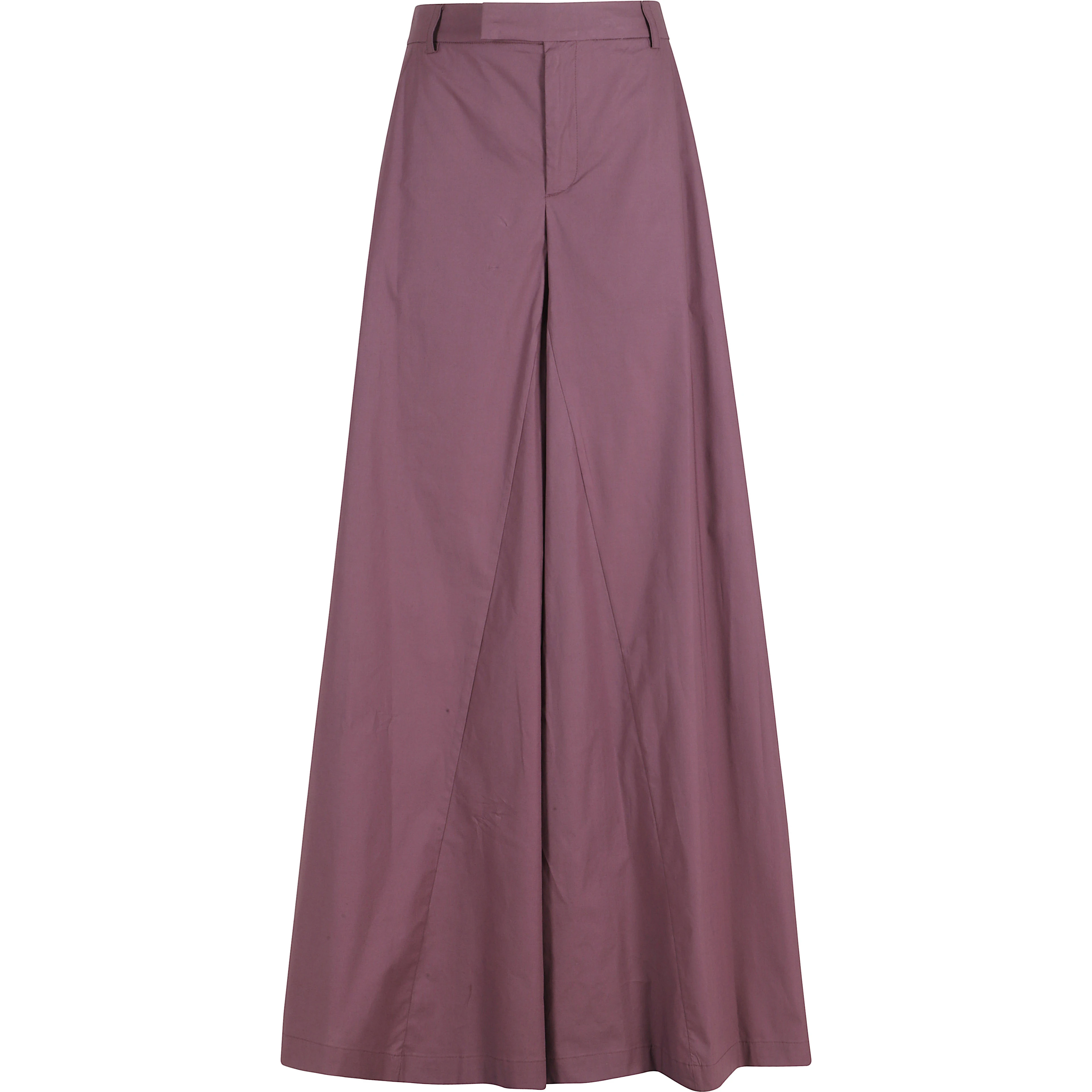 PANTALONE 5 TASCHE WIDE IN POPELINE