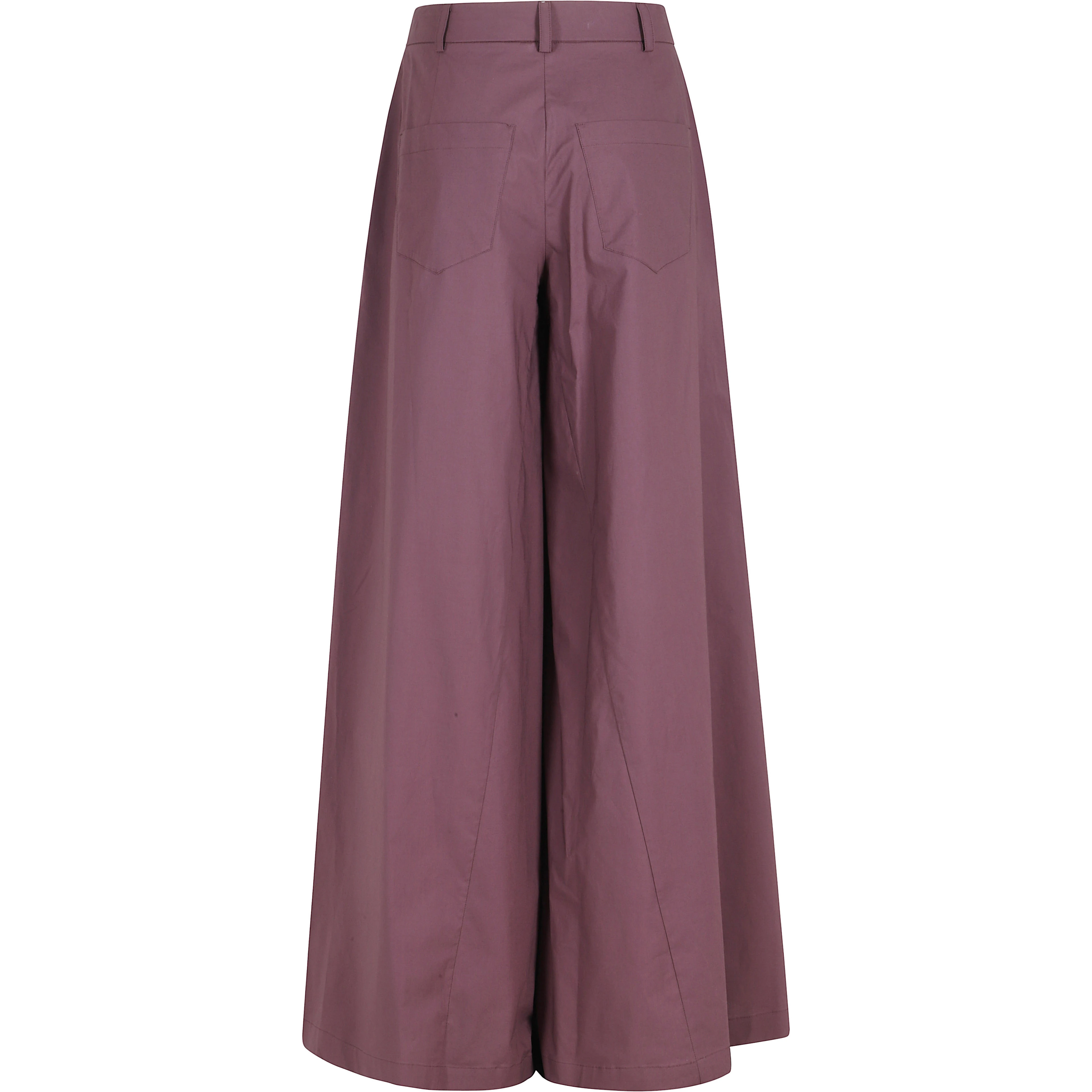 PANTALONE 5 TASCHE WIDE IN POPELINE