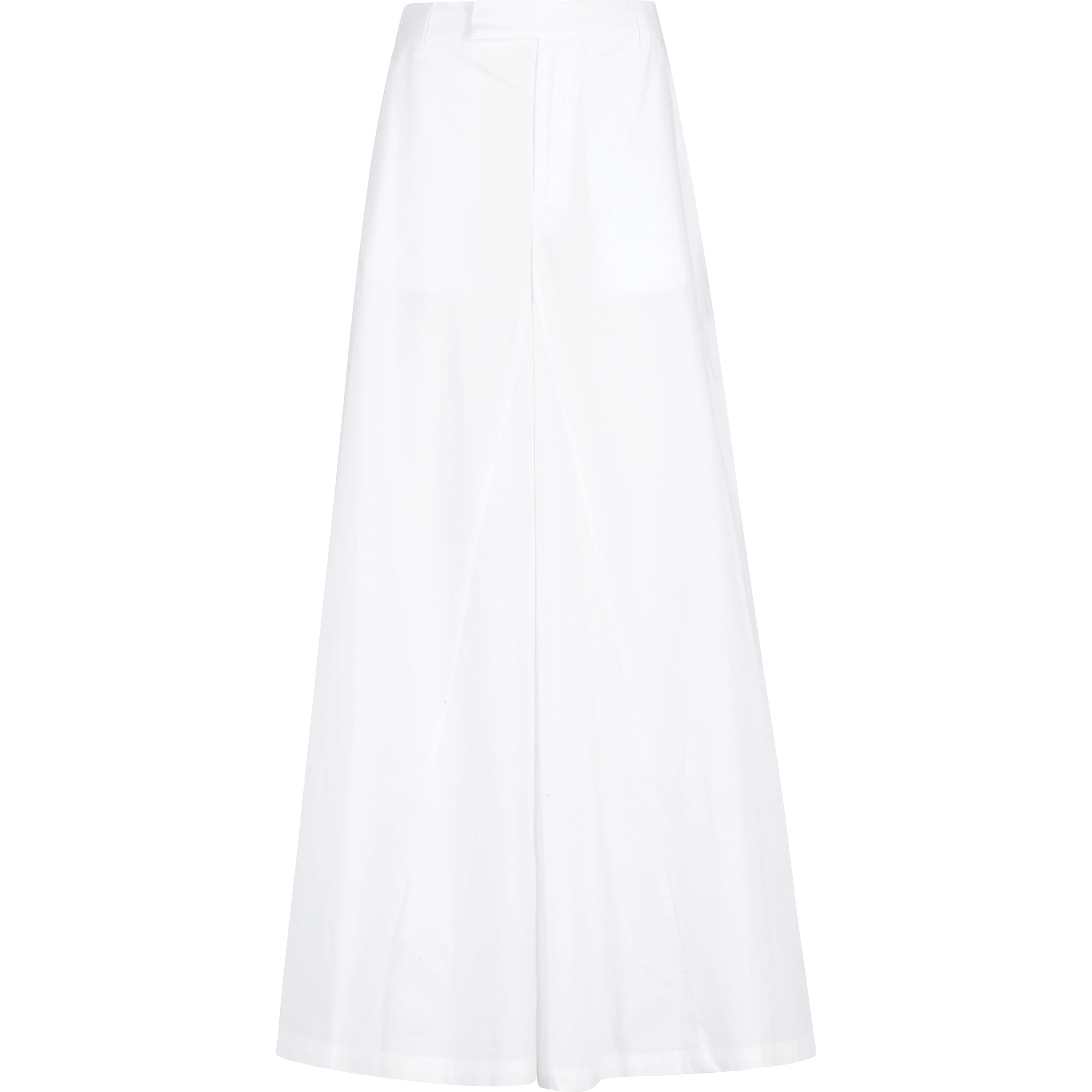 PANTALONE 5 TASCHE WIDE IN POPELINE