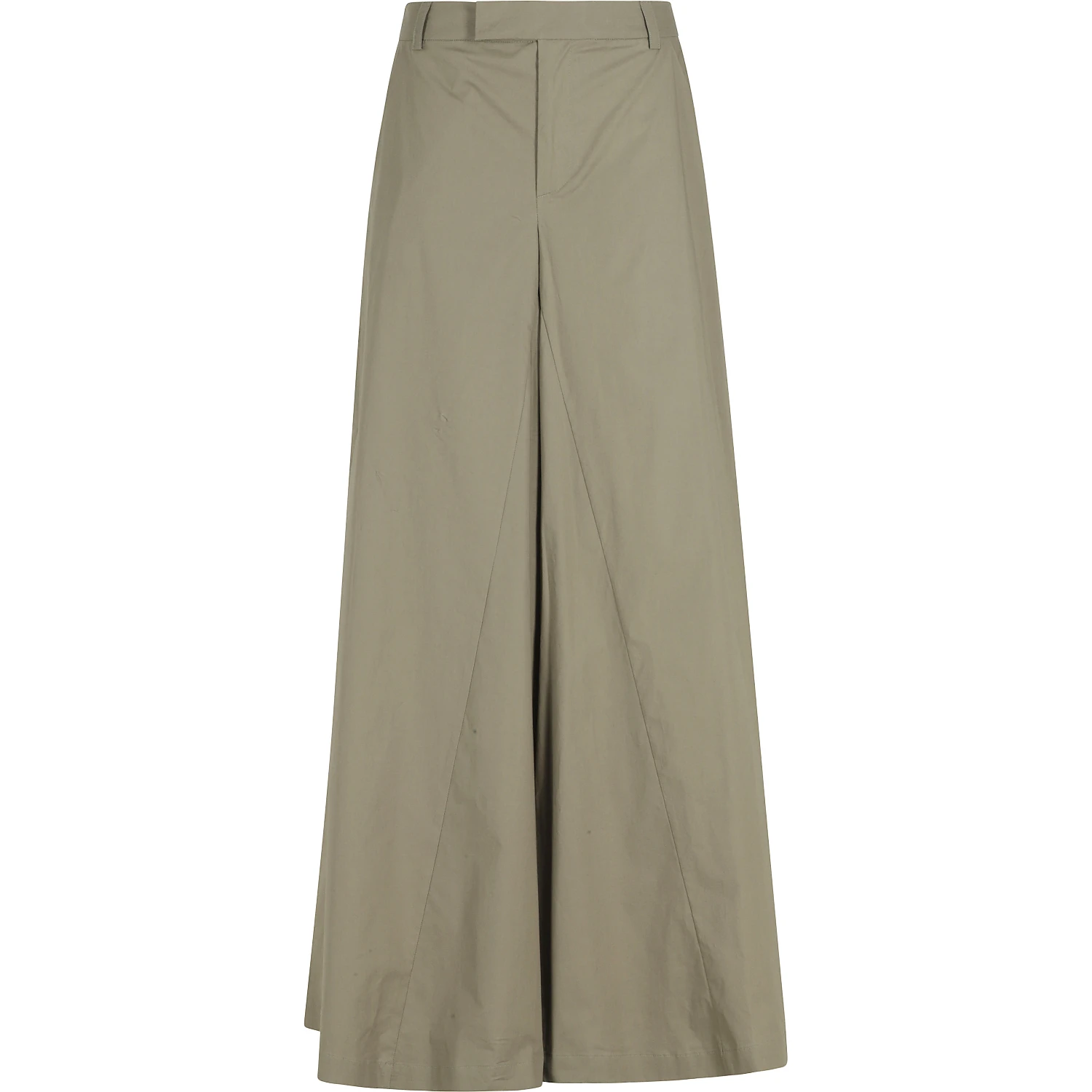PANTALONE 5 TASCHE WIDE IN POPELINE