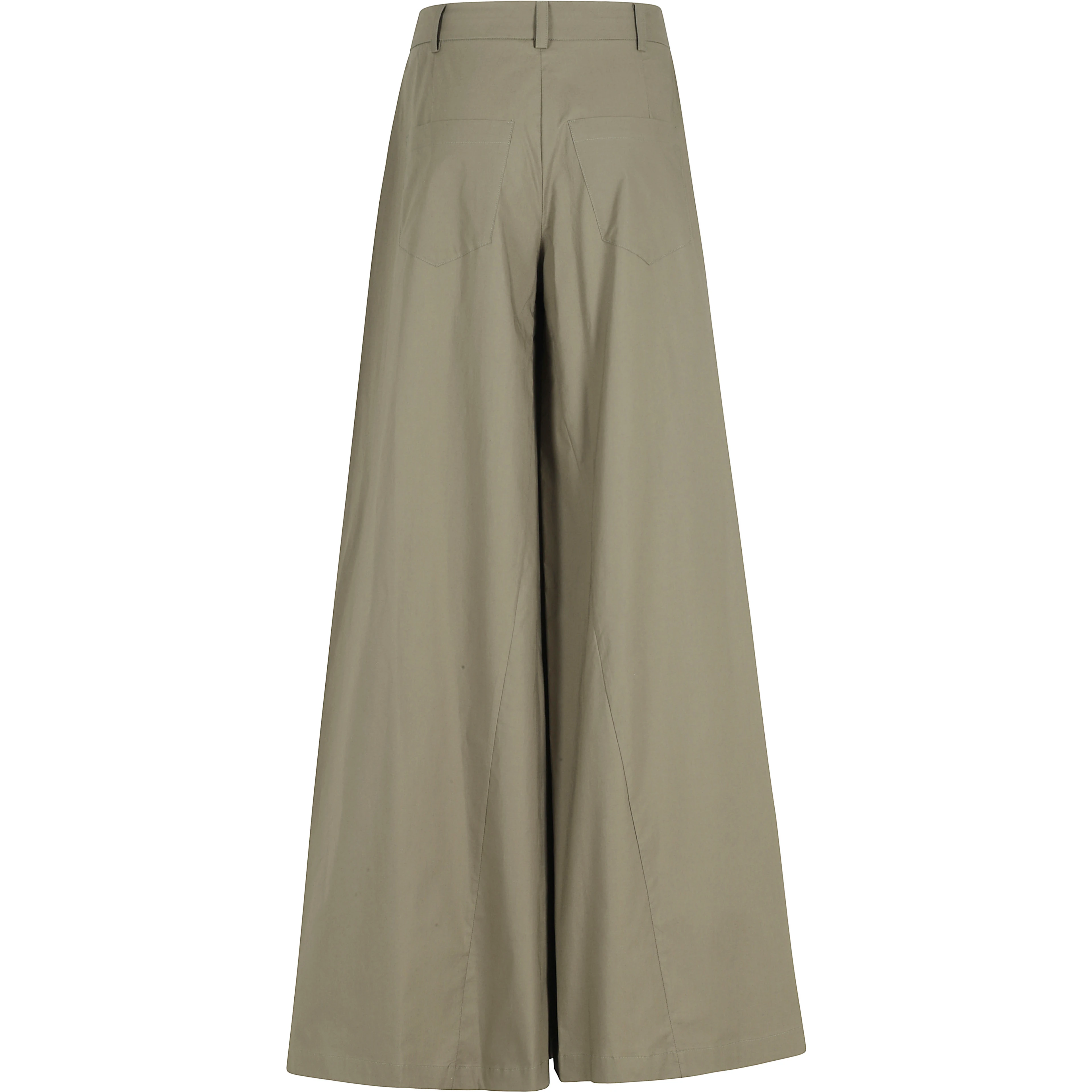 PANTALONE 5 TASCHE WIDE IN POPELINE