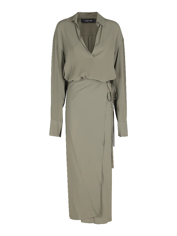 ABITO LUNGO PAREO CREPE DE CHINE