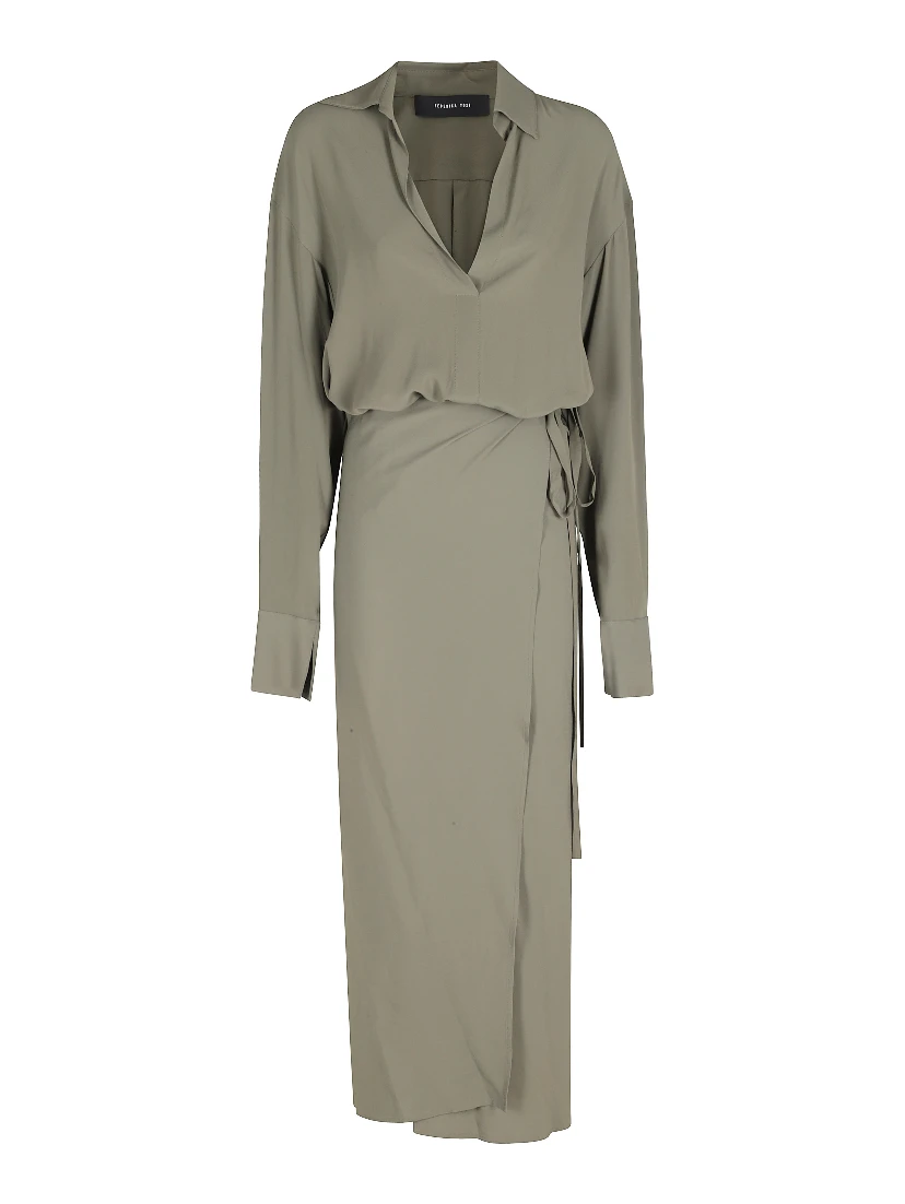 ABITO LUNGO PAREO CREPE DE CHINE