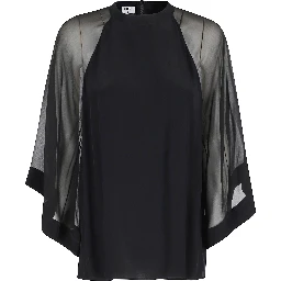 SHEER RAGLAN BLOUSE
