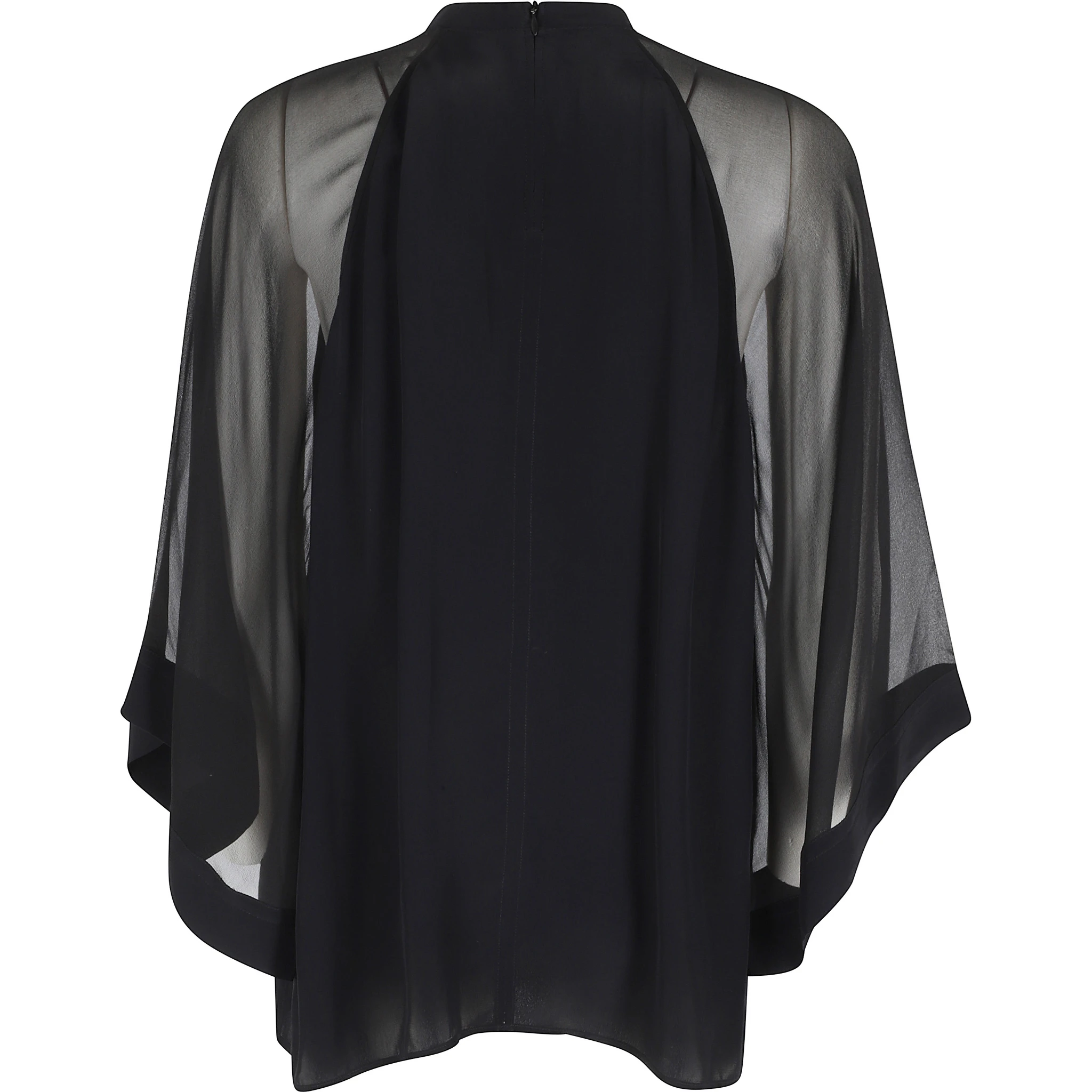 SHEER RAGLAN BLOUSE