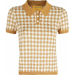 GINGHAM SHRUNKEN POLO