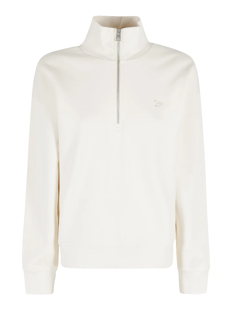 BABY FOX HALF ZIP SWEATSHIRT