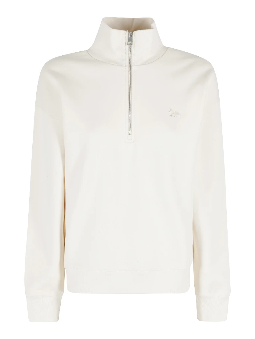 BABY FOX HALF ZIP SWEATSHIRT