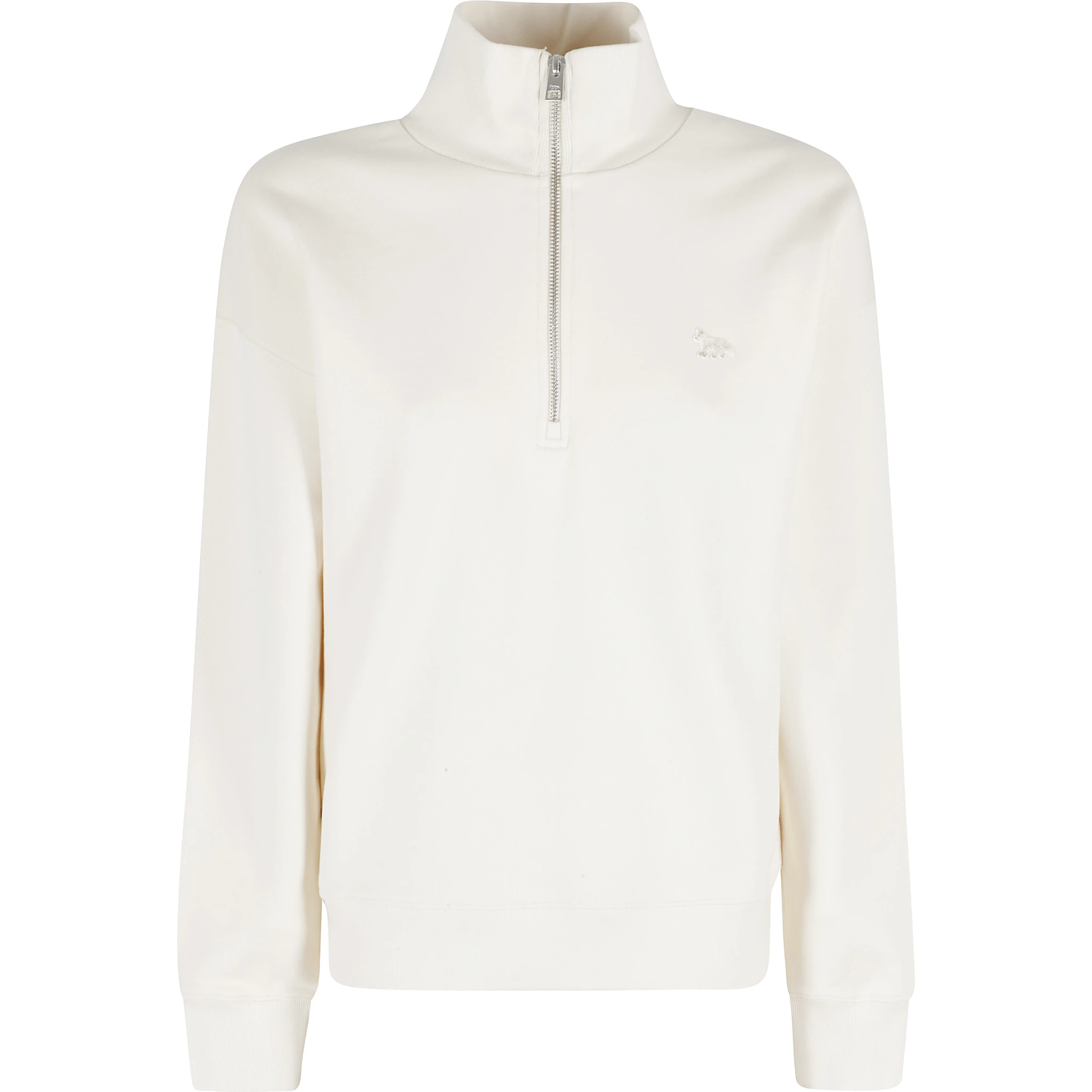 BABY FOX HALF ZIP SWEATSHIRT