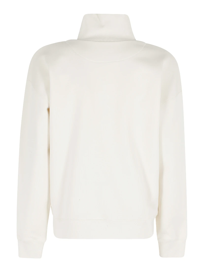 BABY FOX HALF ZIP SWEATSHIRT