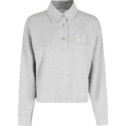 STAMP POLO SWEATSHIRT
