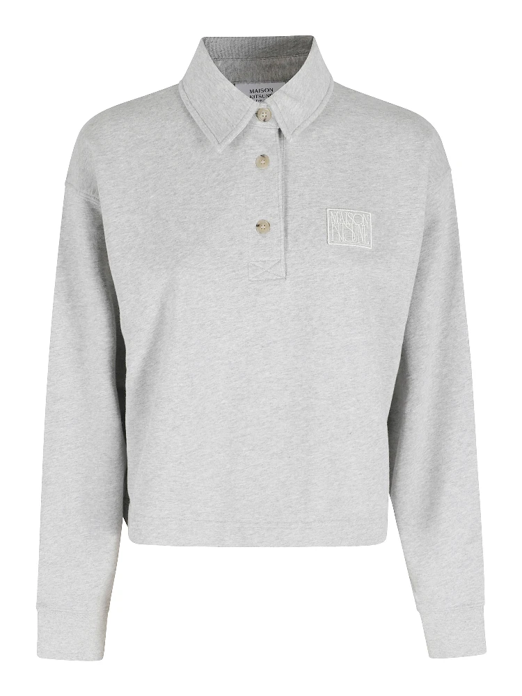 STAMP POLO SWEATSHIRT