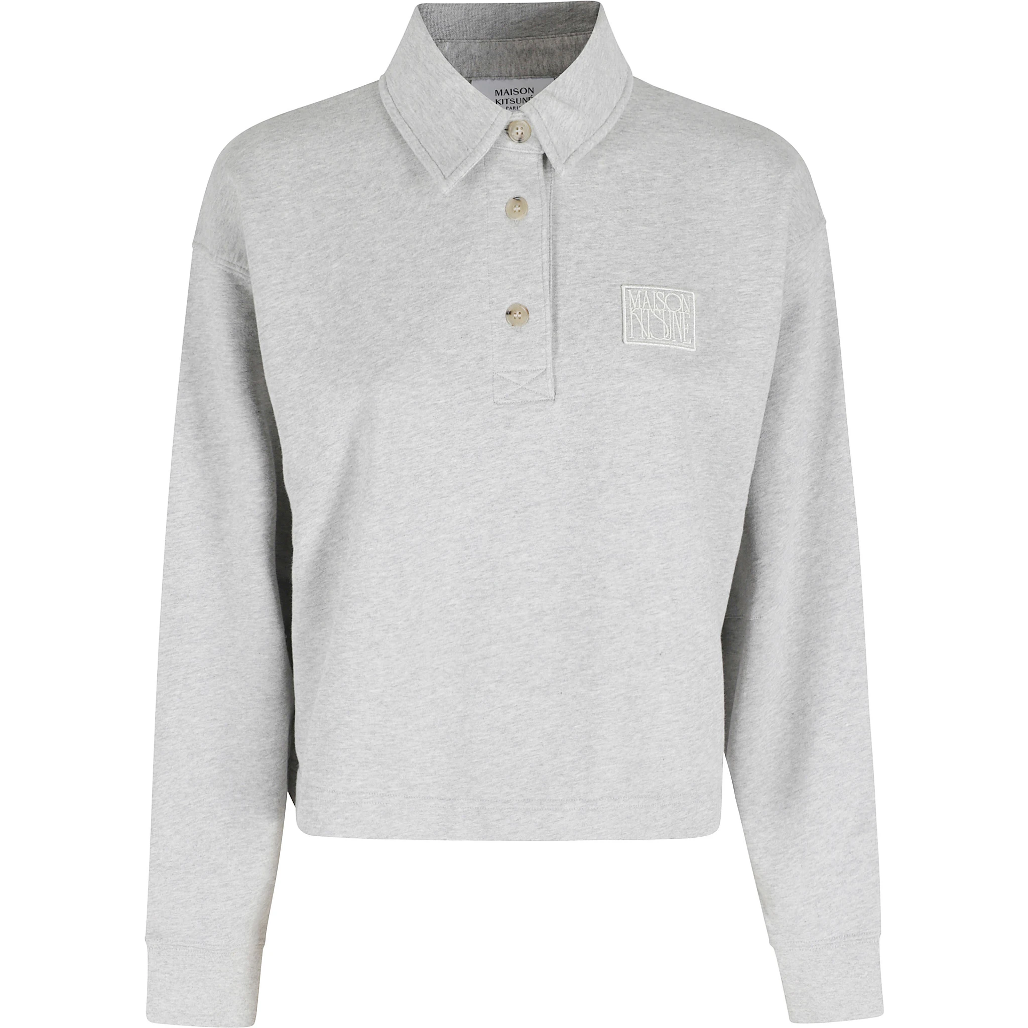 STAMP POLO SWEATSHIRT