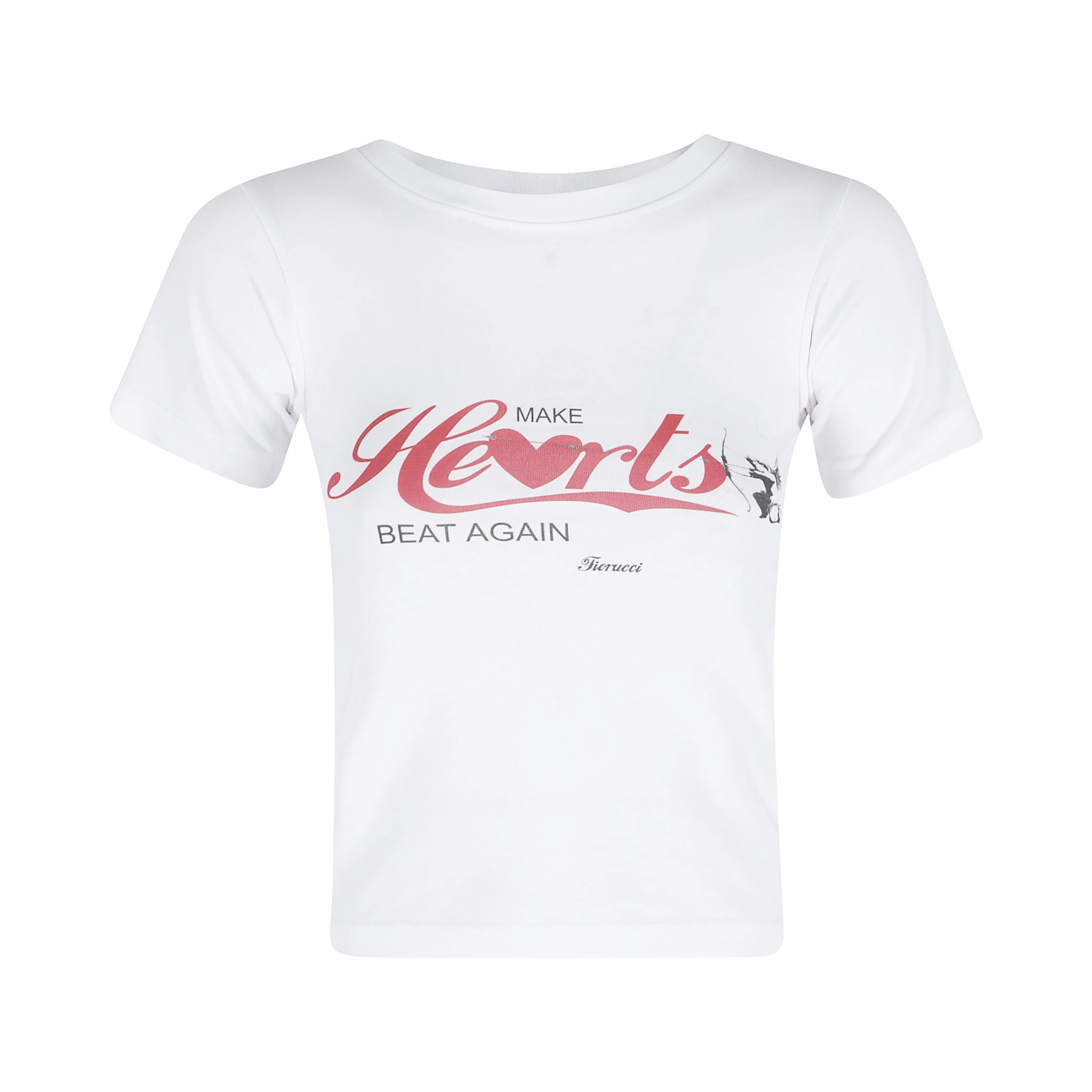 MAKE HEARTS BEAT AGAIN PRINT BABY TSHIRT